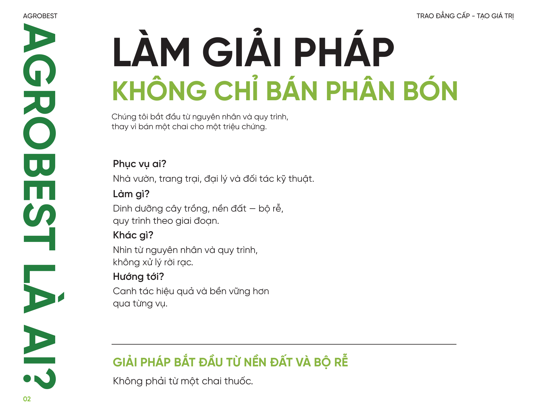 Catalog trang 2 — Agro Best là ai